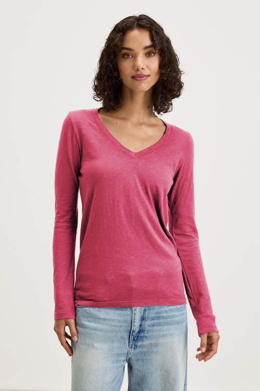 BLAIRE TOP IN GARNET