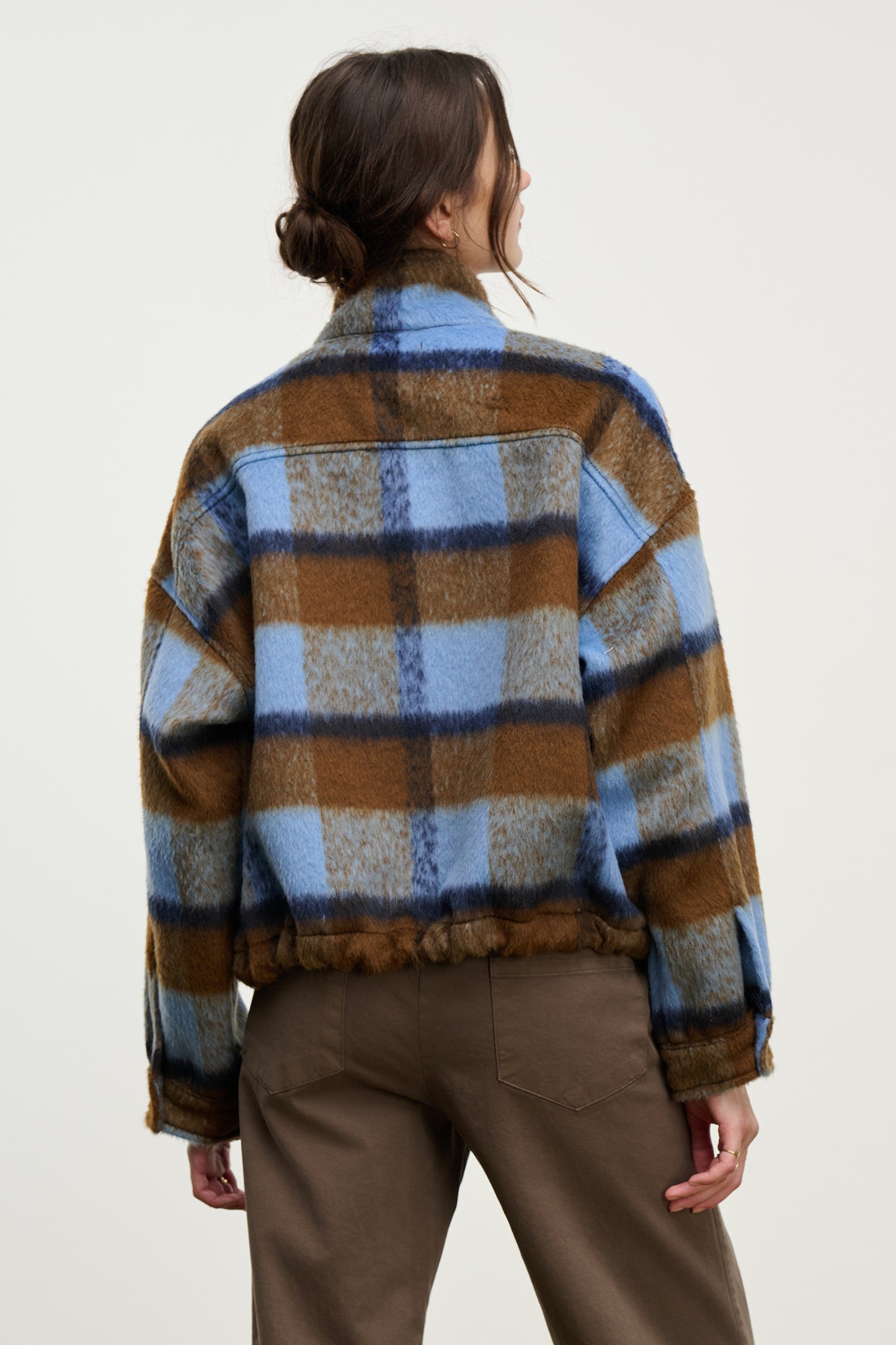 AUBREY JACKET IN PLAID