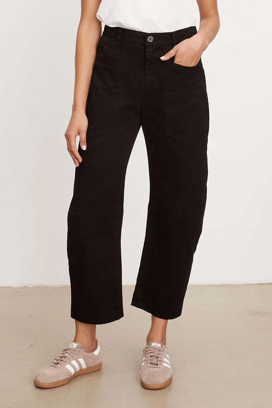 BRYLIE TROUSER IN VINTAGE BLACK