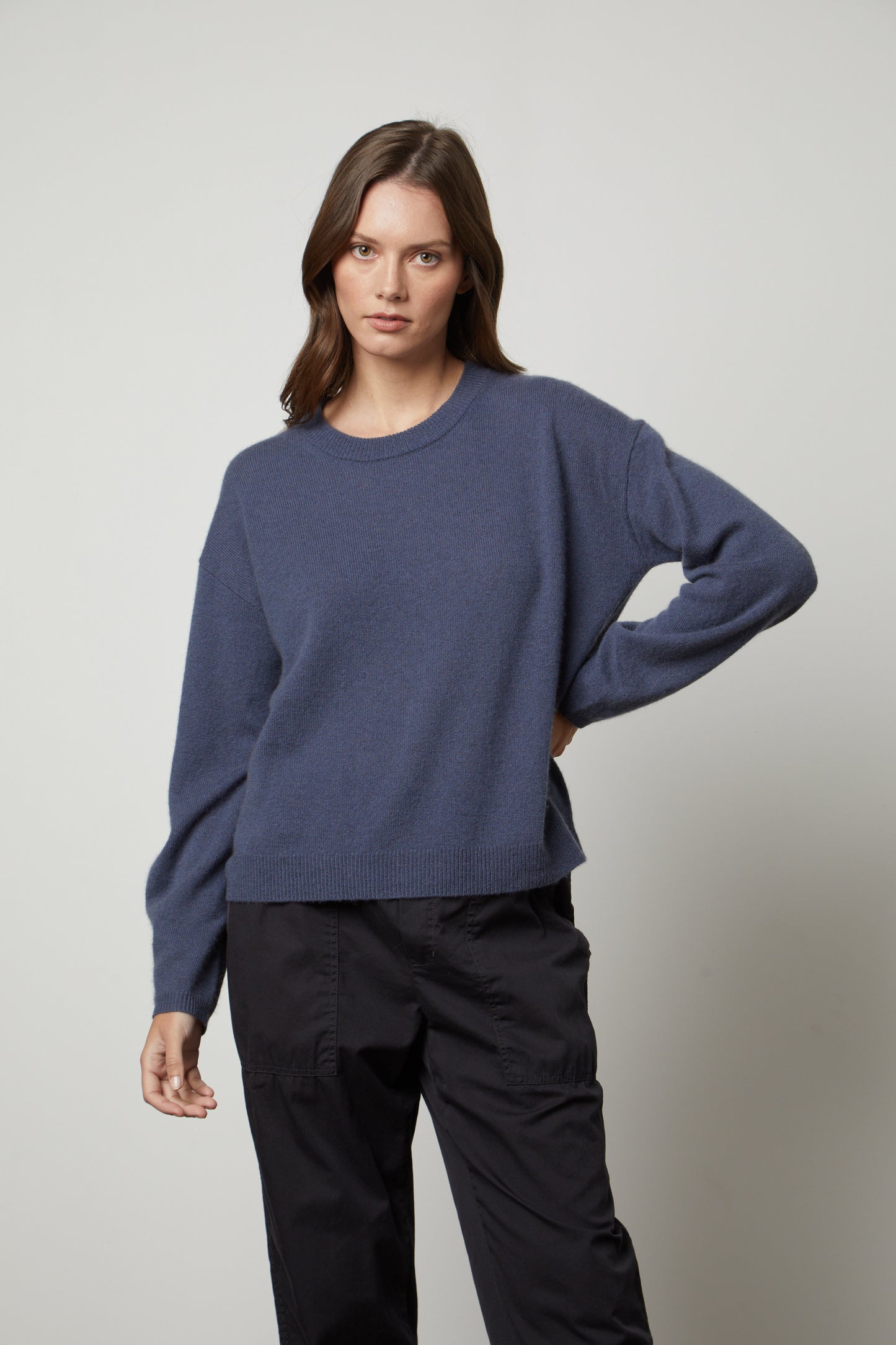 BRYNNE CASHMERE KNIT IN CASPIAN