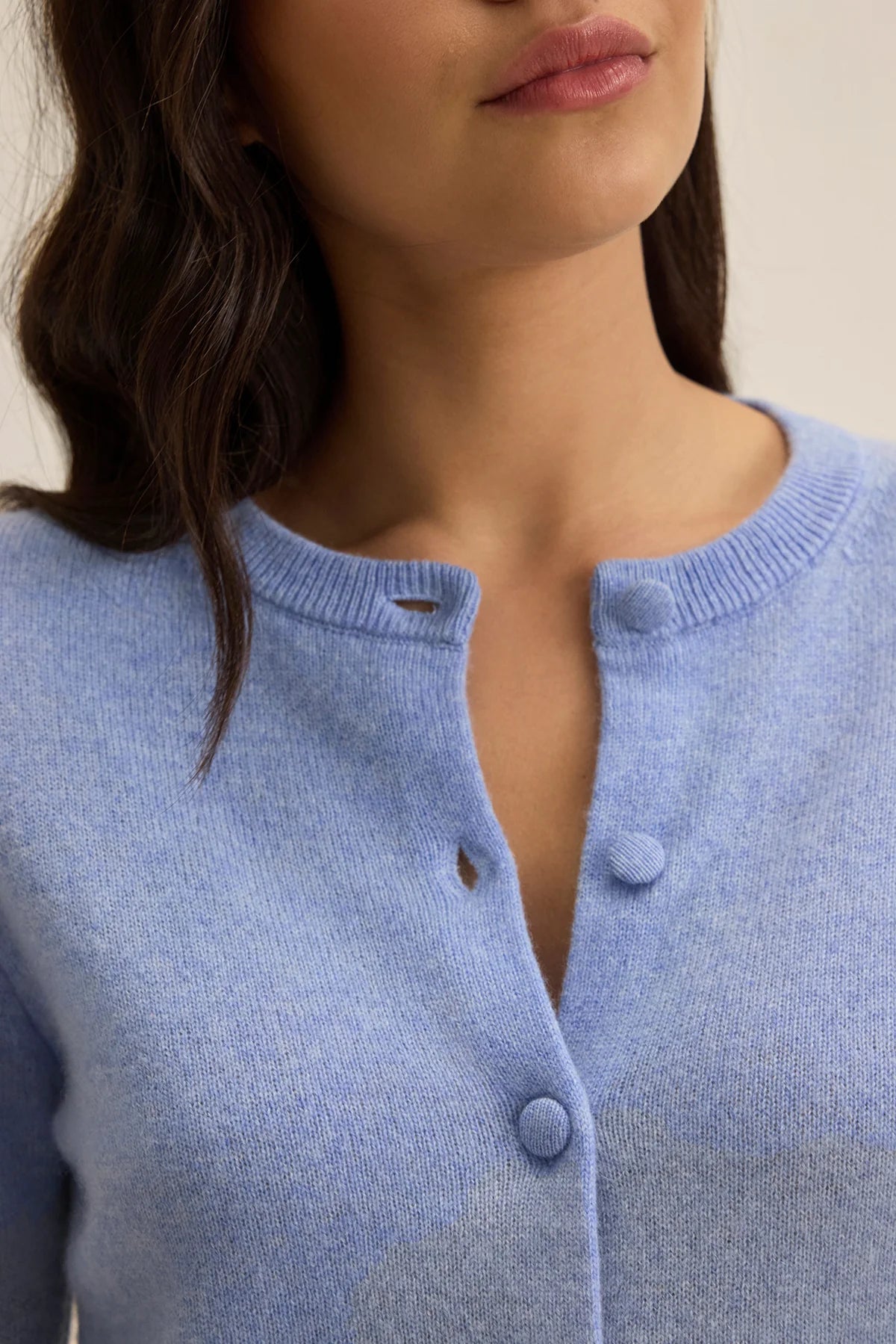 CHRICHET CARDIGAN IN SKY