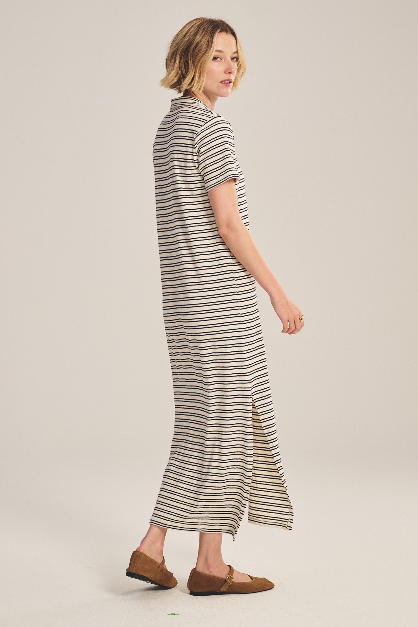 CORIN DRESS IN NAVY