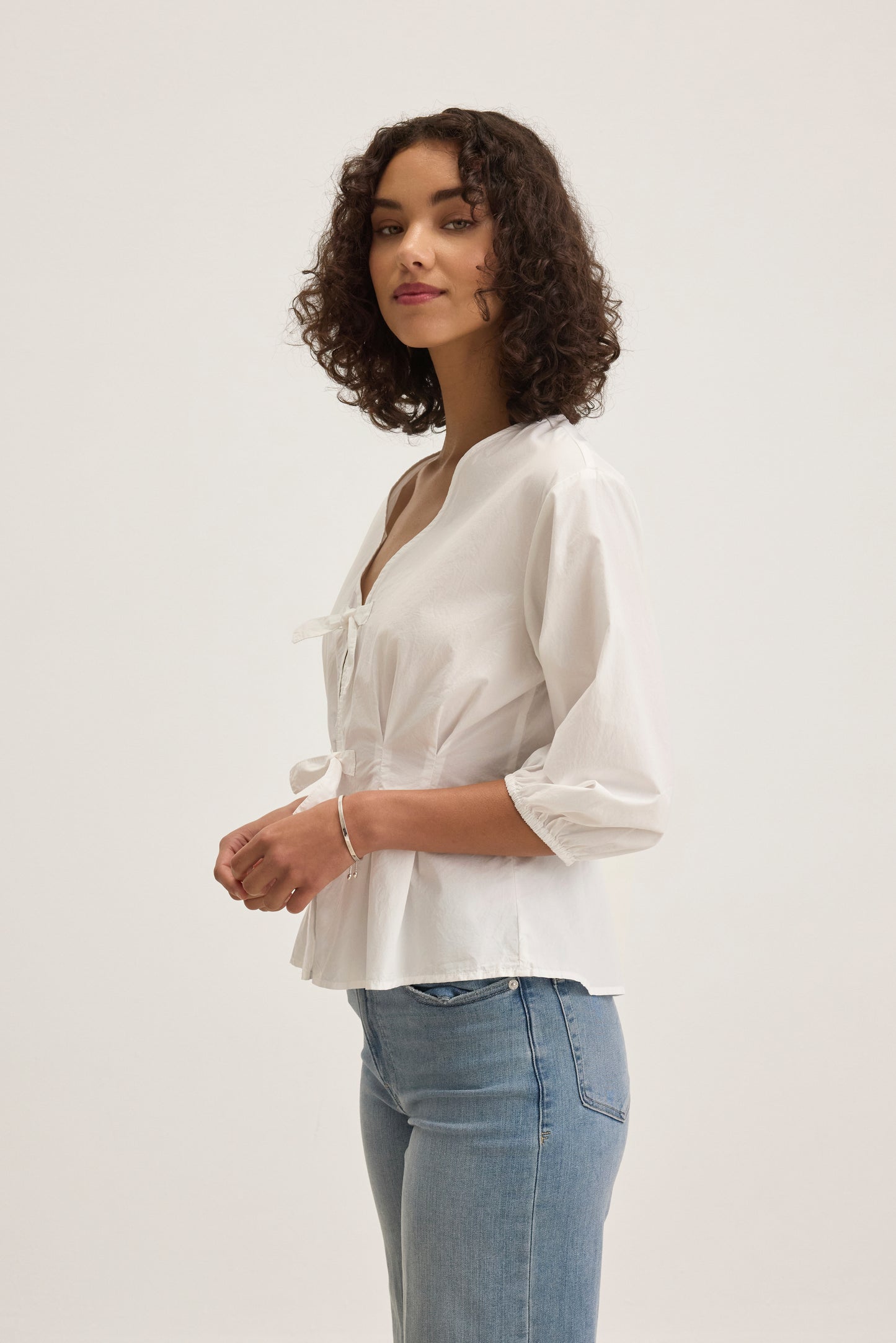 RIRI TOP IN WHITE