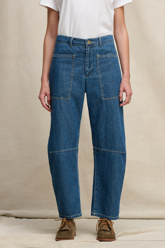FARAH DENIM TROUSER IN INDIGO