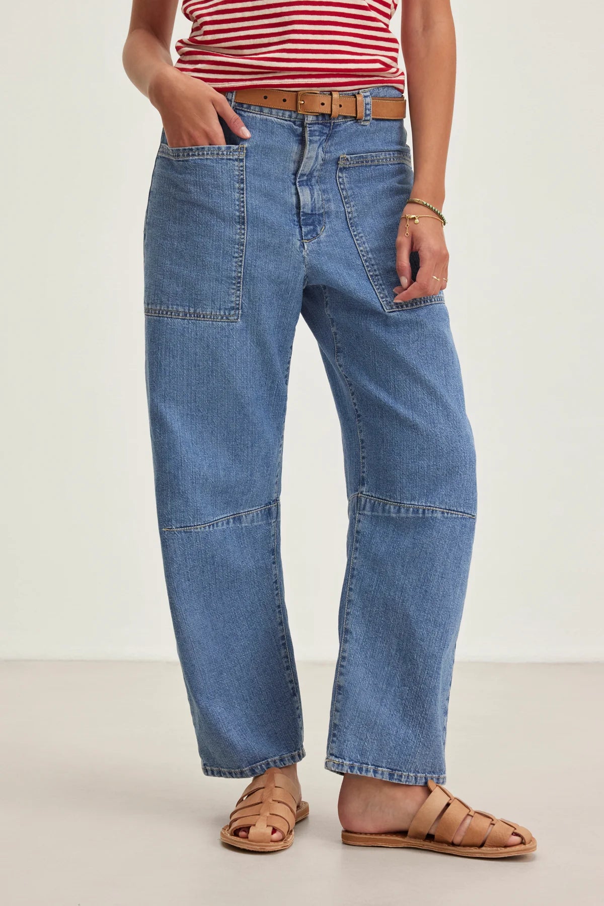 FARAH PANT IN INDIGO