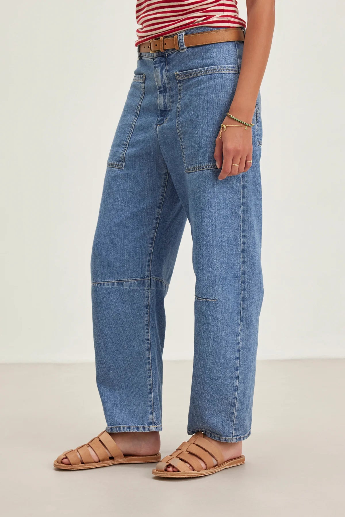 FARAH PANT IN INDIGO