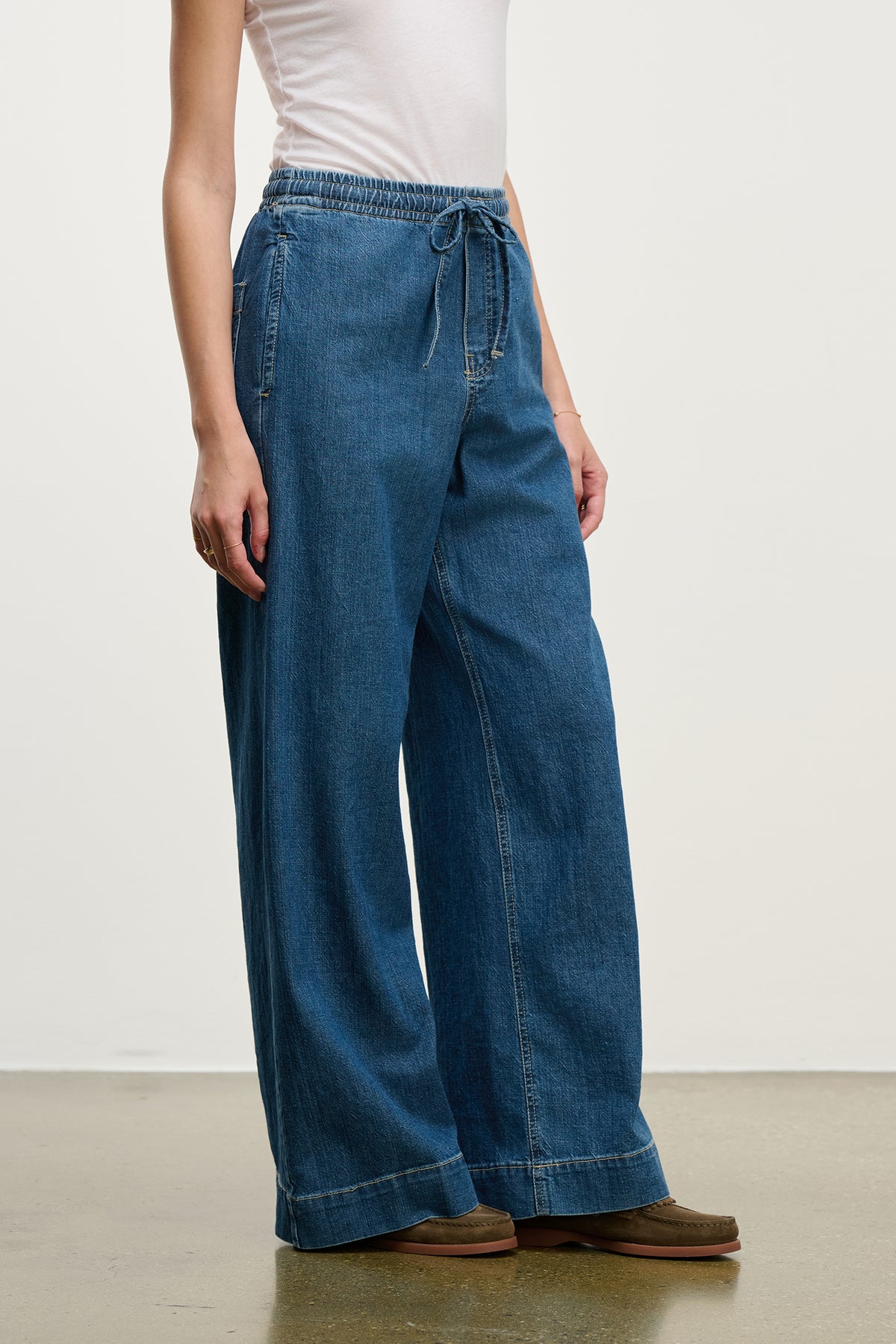 MIRA DENIM TROUSER IN CLASSIC
