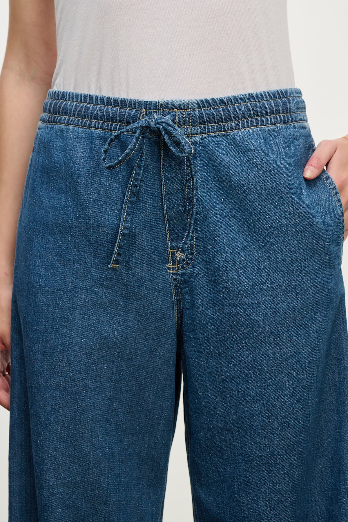 MIRA DENIM TROUSER IN CLASSIC