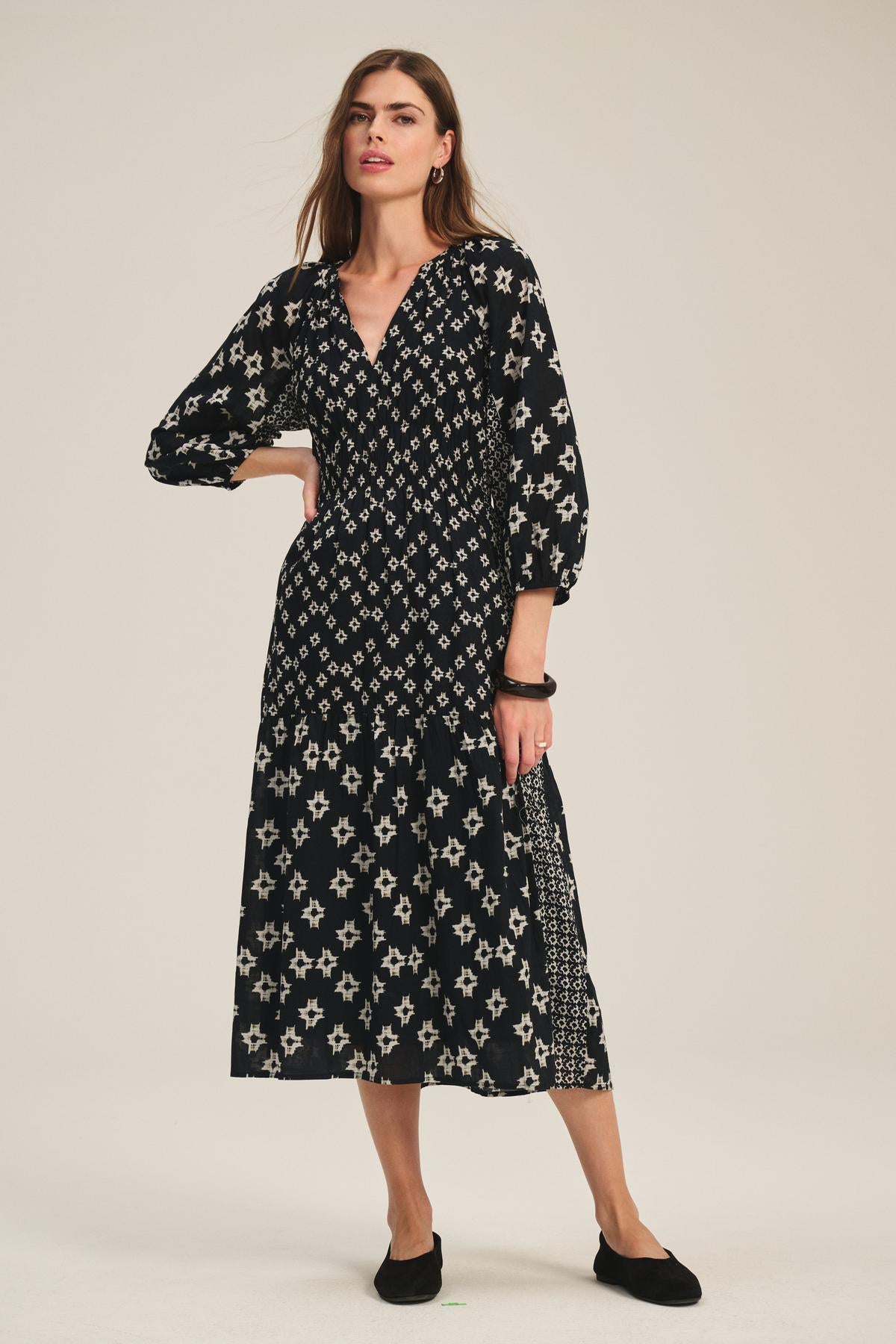 ELEN DRESS IN MIDNIGHT