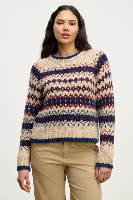 MAKENA ALPACA SWEATER IN MULTI