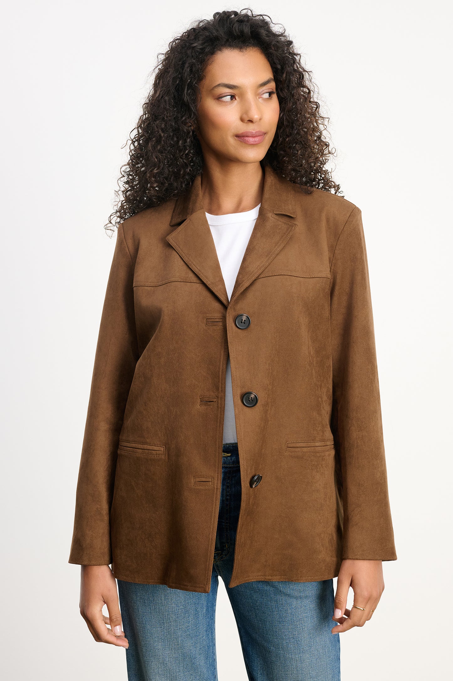 SALIE JACKET IN BROWN
