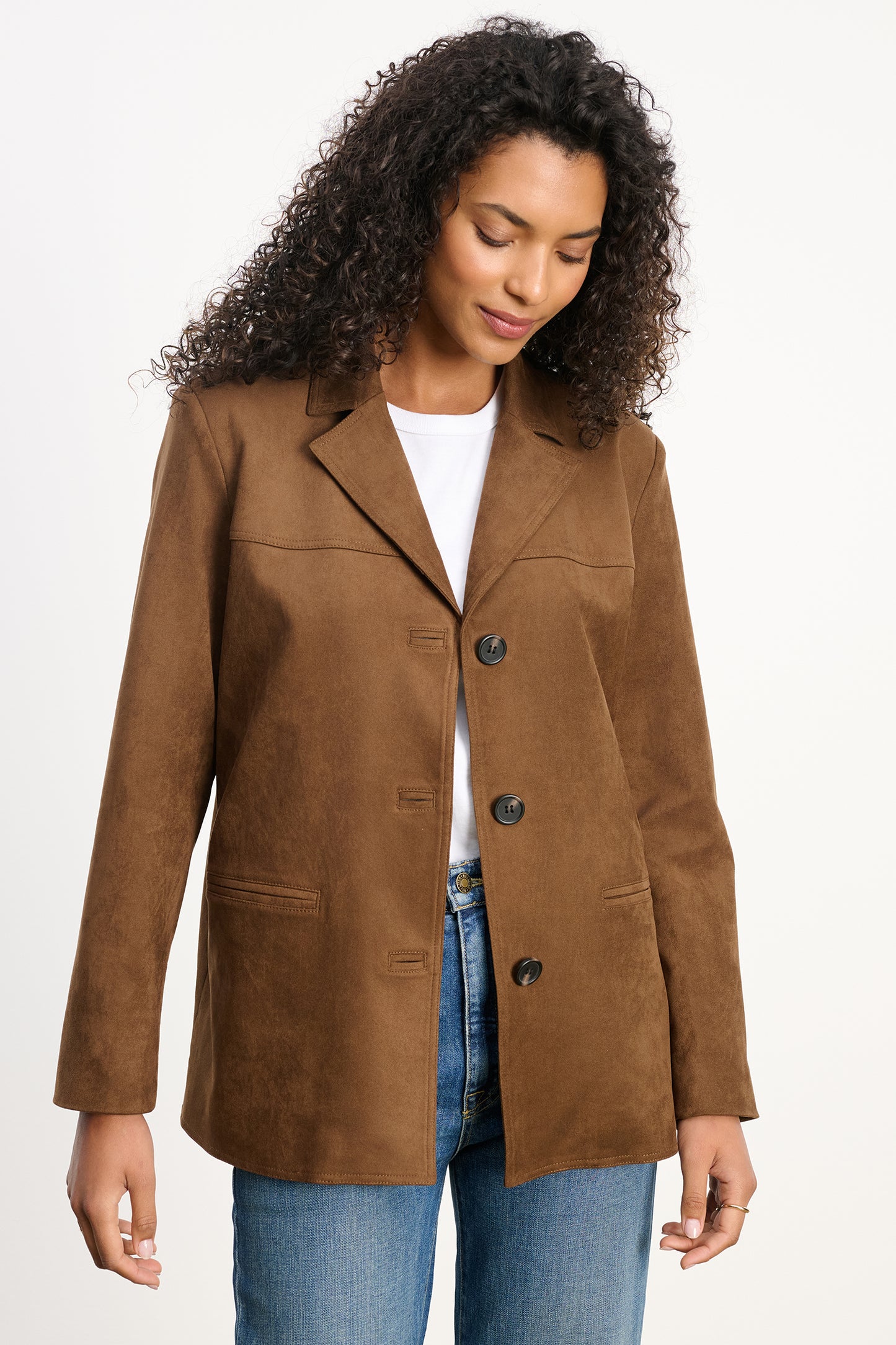 SALIE JACKET IN BROWN