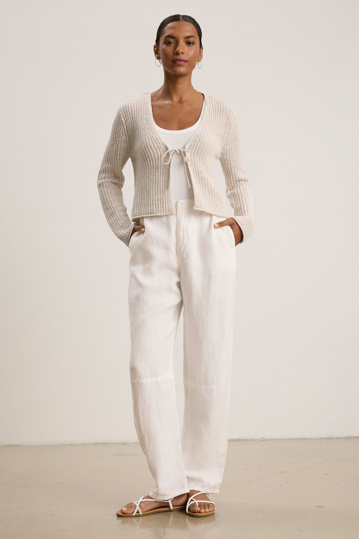 TAYLOR PANTS IN CHALK