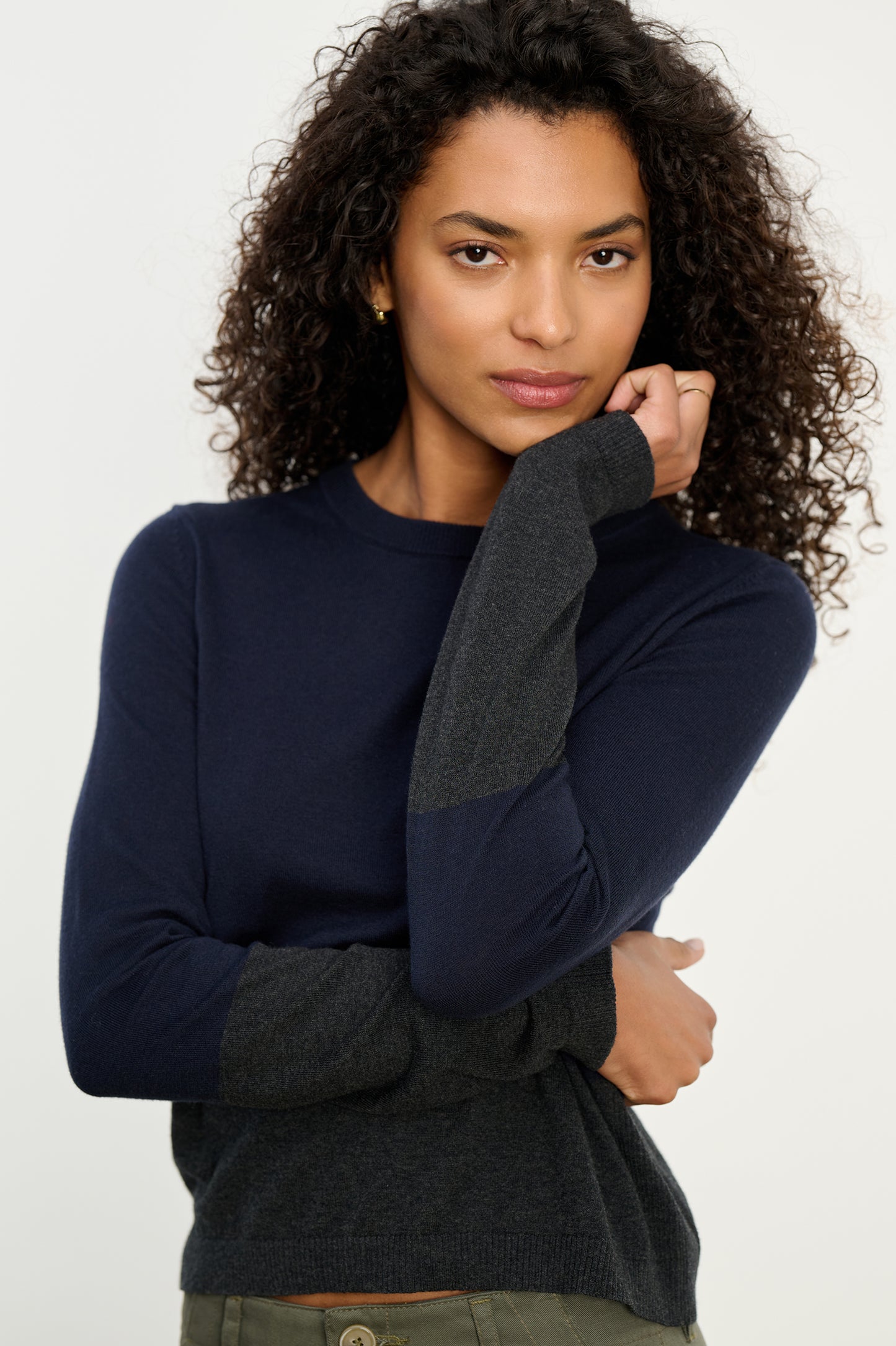 ROXY TOP IN NAVY