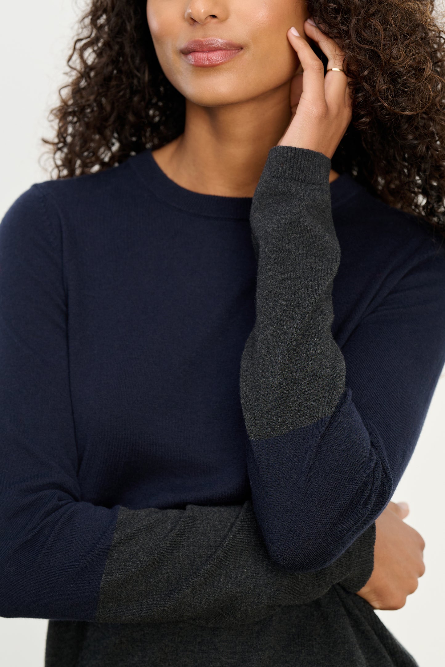 ROXY TOP IN NAVY