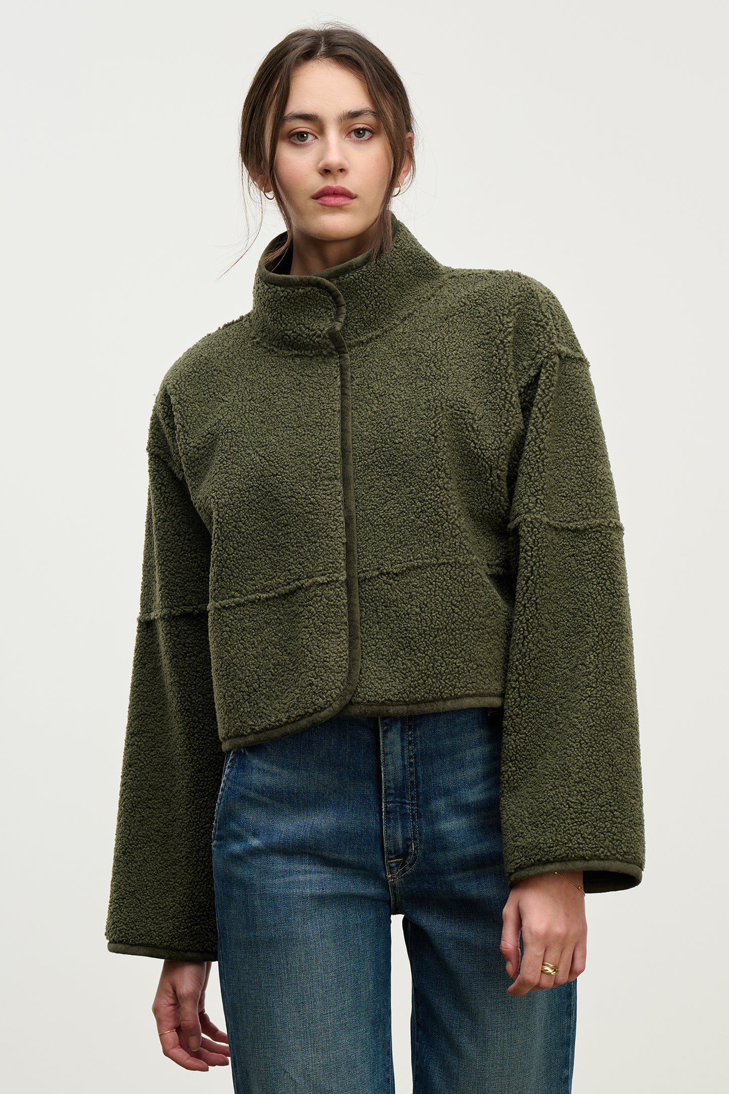 KELLY REVERSIBLE JACKET IN ARMY