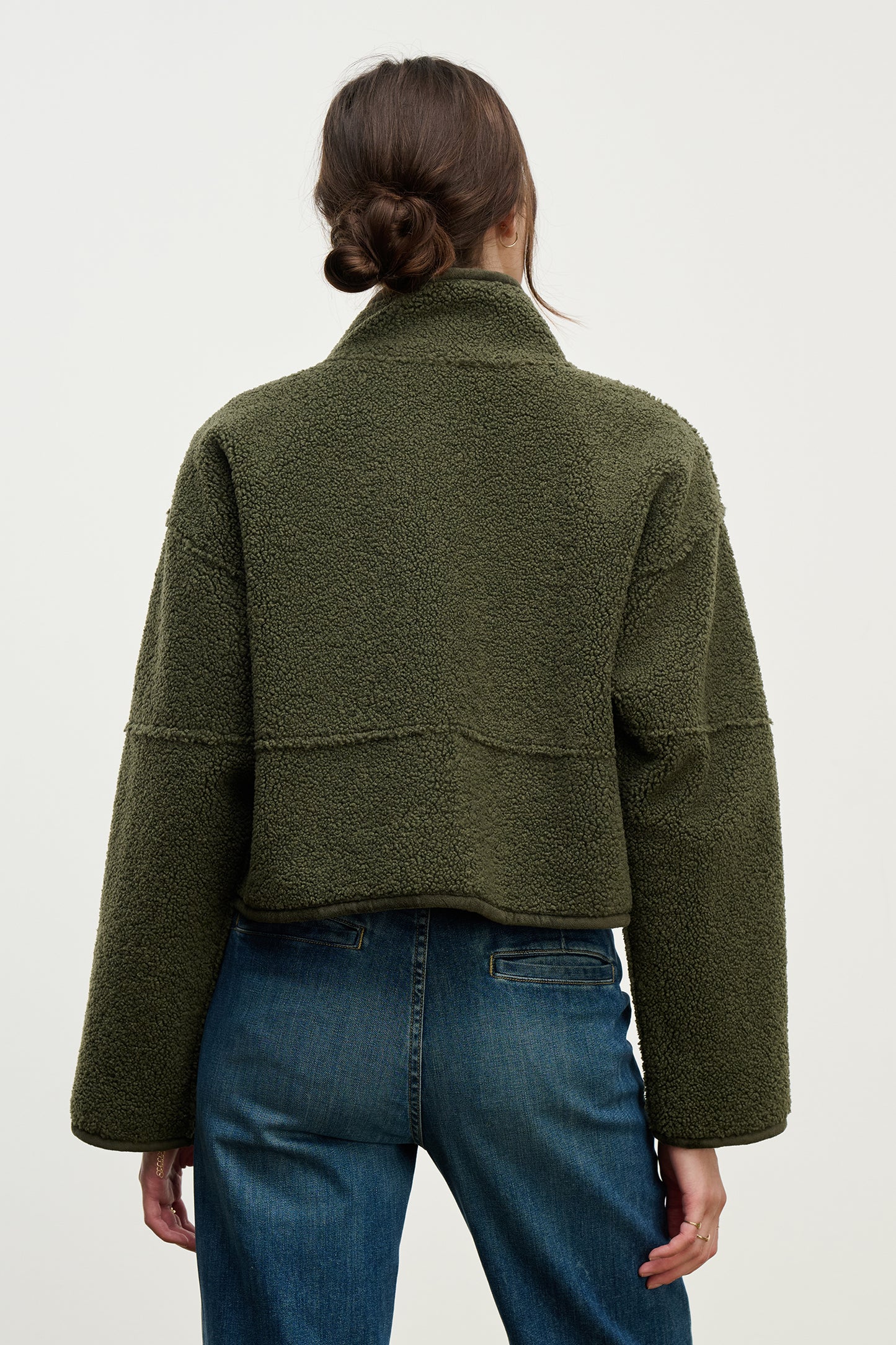 KELLY REVERSIBLE JACKET IN ARMY