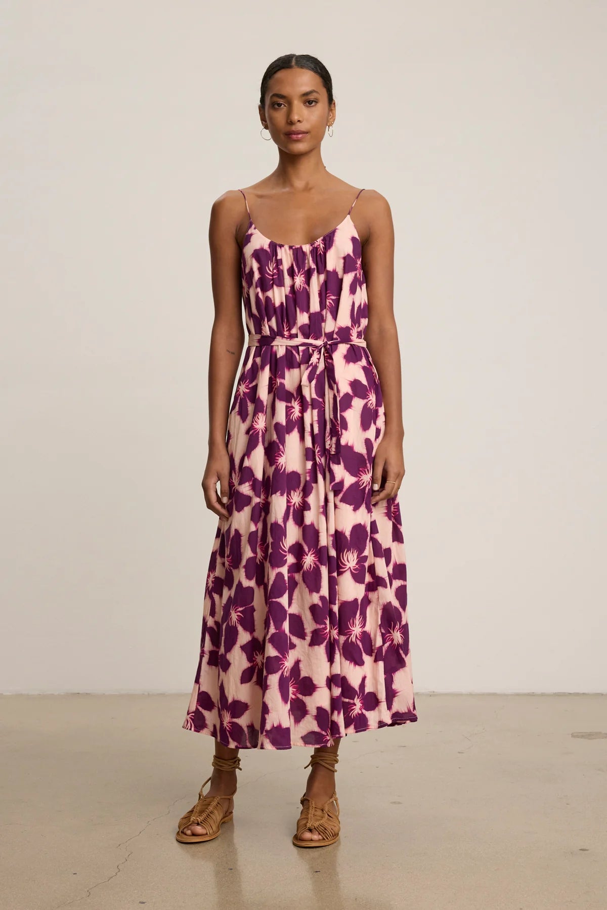 ALEXA DRESS IN BERRY