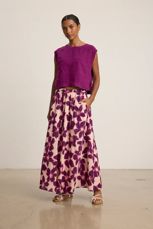 JESS SKIRT IN BERRY