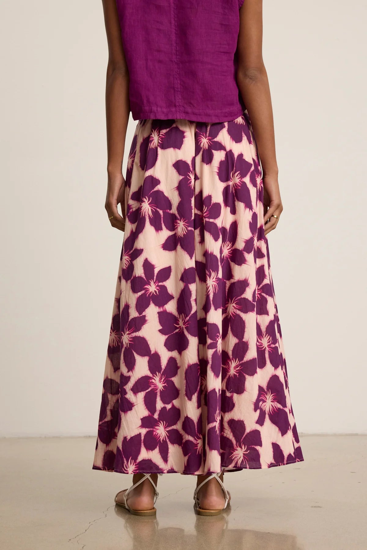 JESS SKIRT IN BERRY