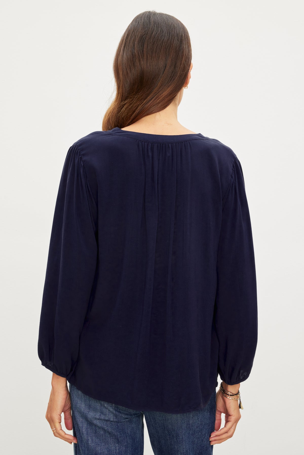 ASHLEY V-NECK TOP IN POSTMAN