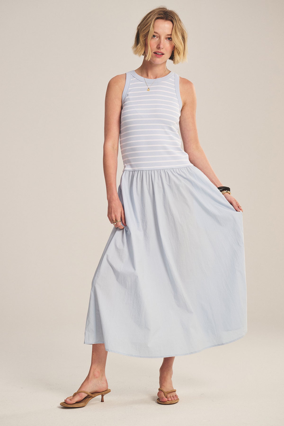 ROMINA DRESS IN ICE