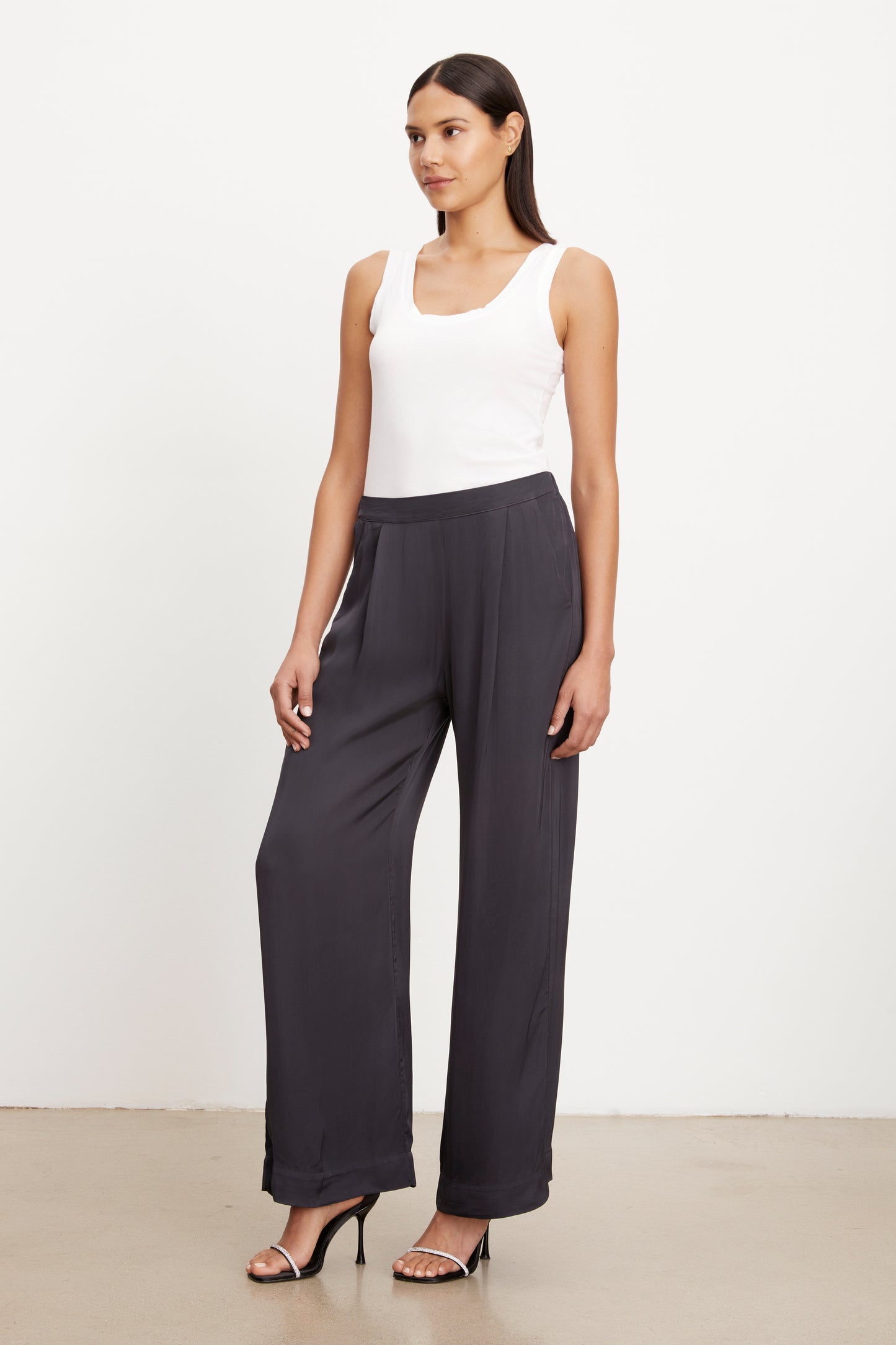 LIVI TROUSERS IN ASH