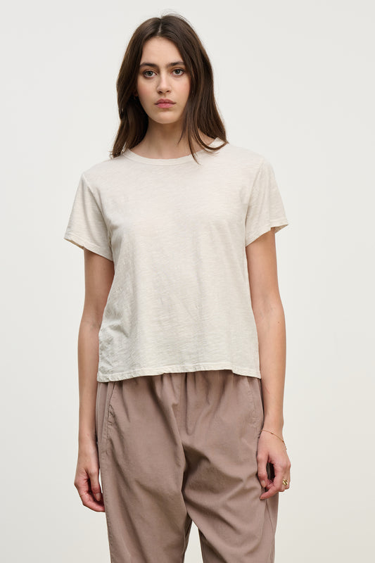 MARIE T-SHIRT IN BISQUE