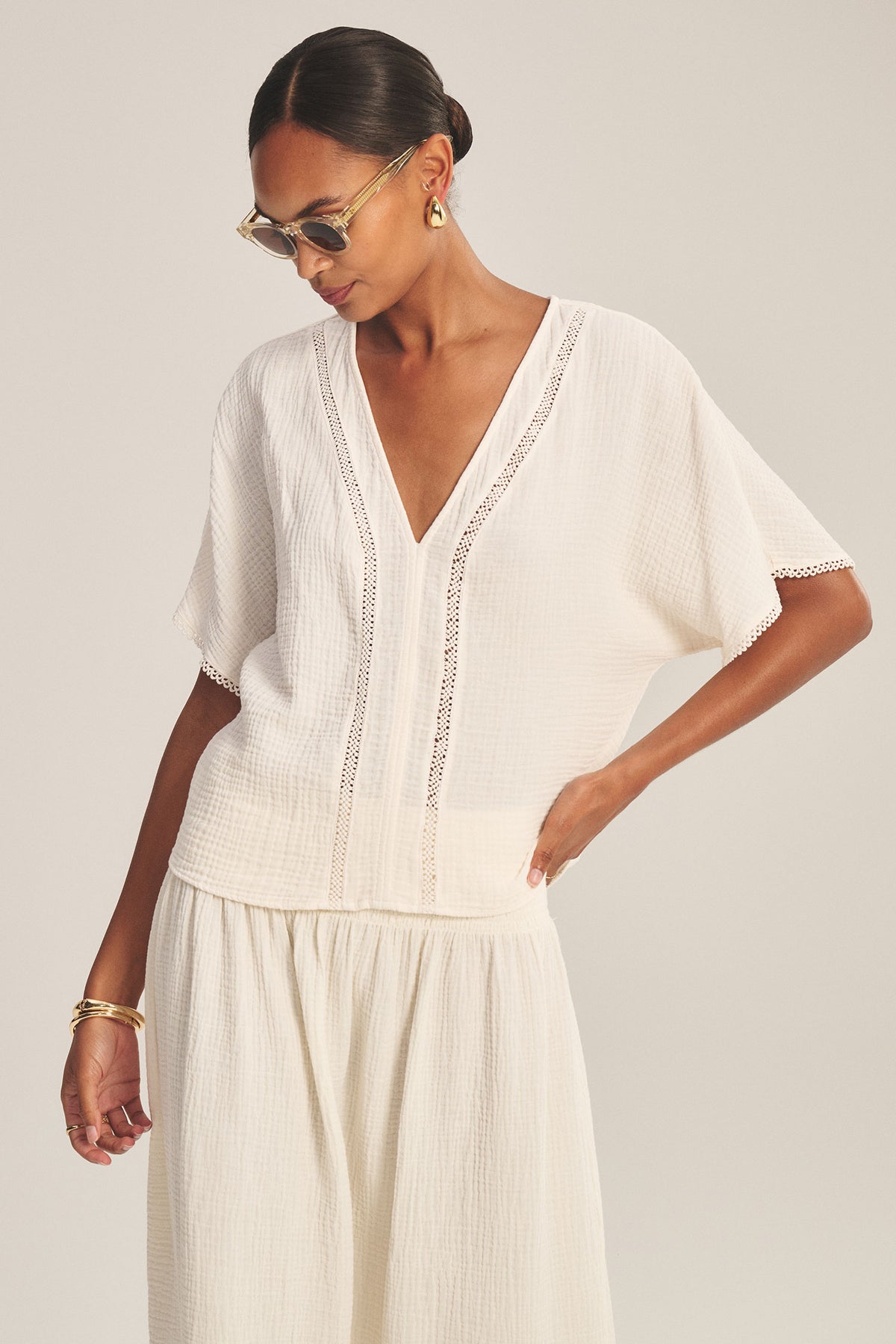VERNA TOP IN COCONUT