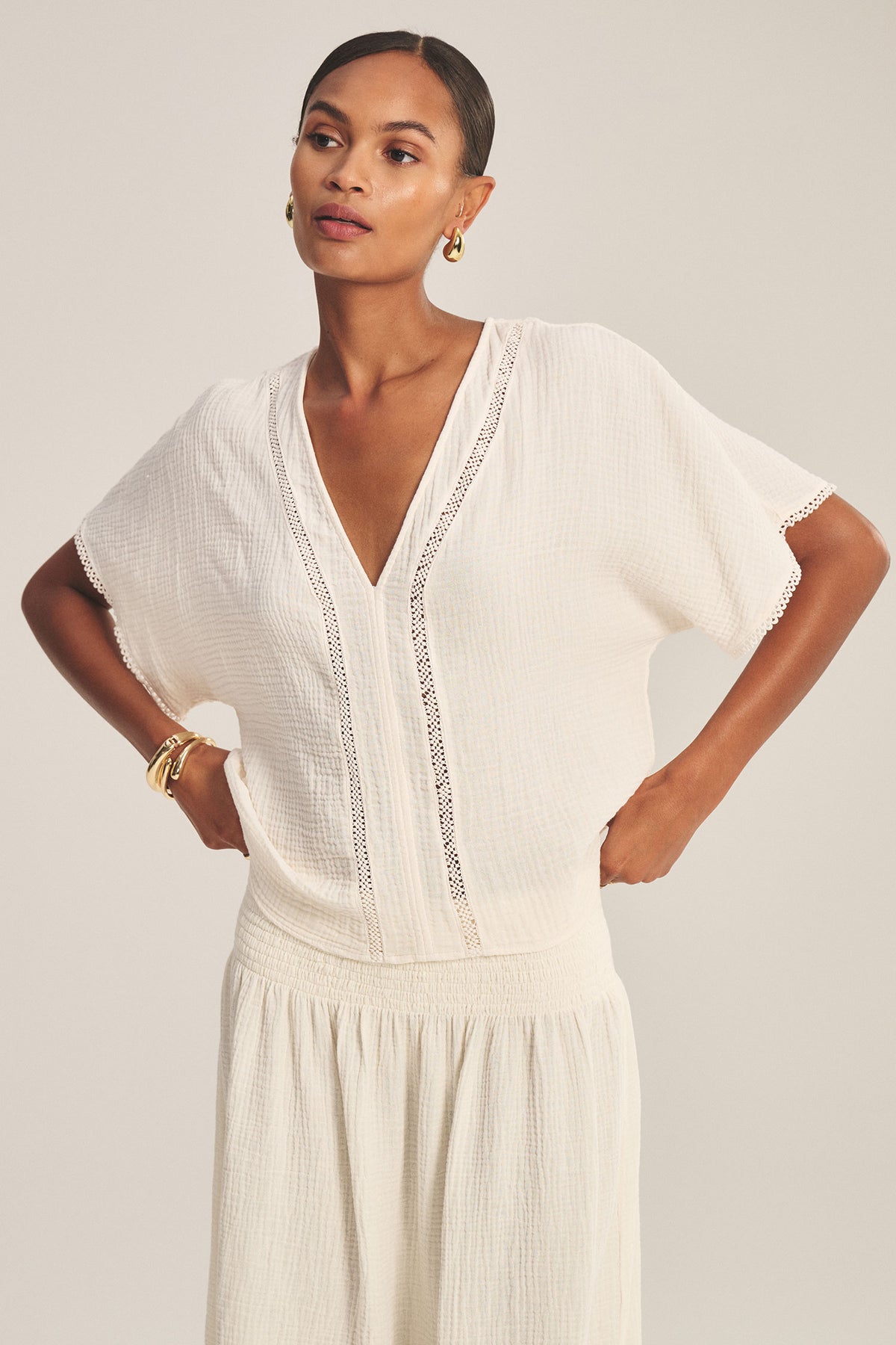 VERNA TOP IN COCONUT