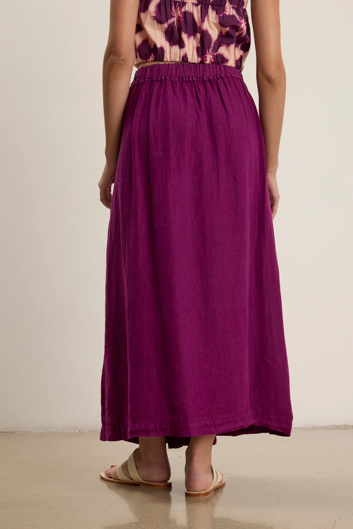 LINDA SKIRT IN GRAPE