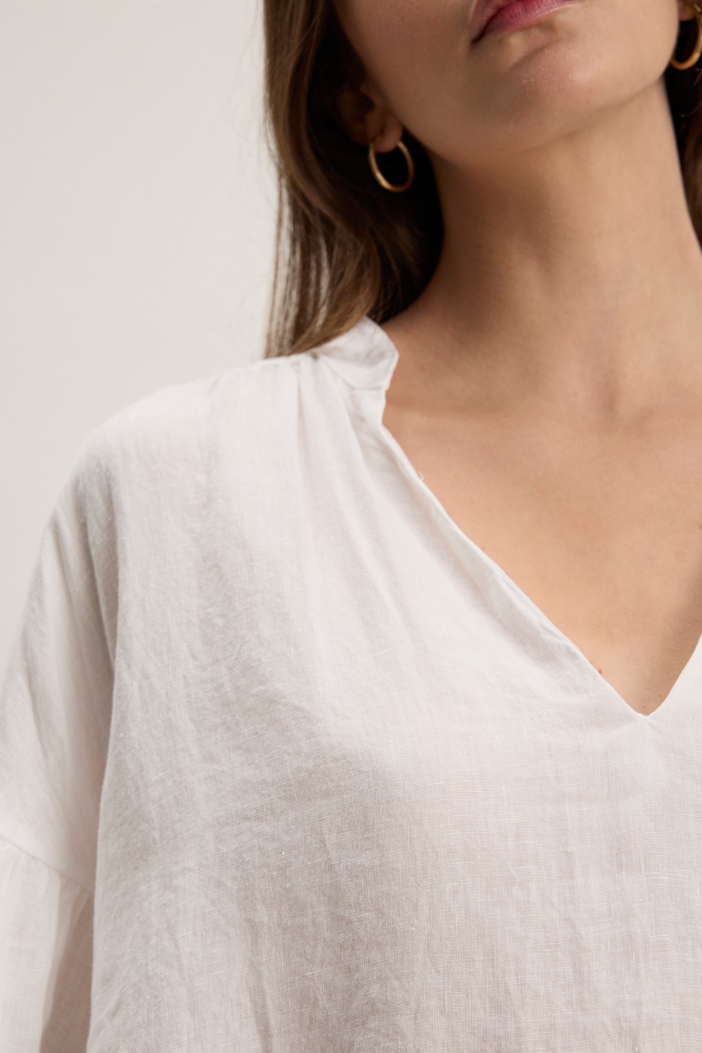 RAYE TOP IN WHITE