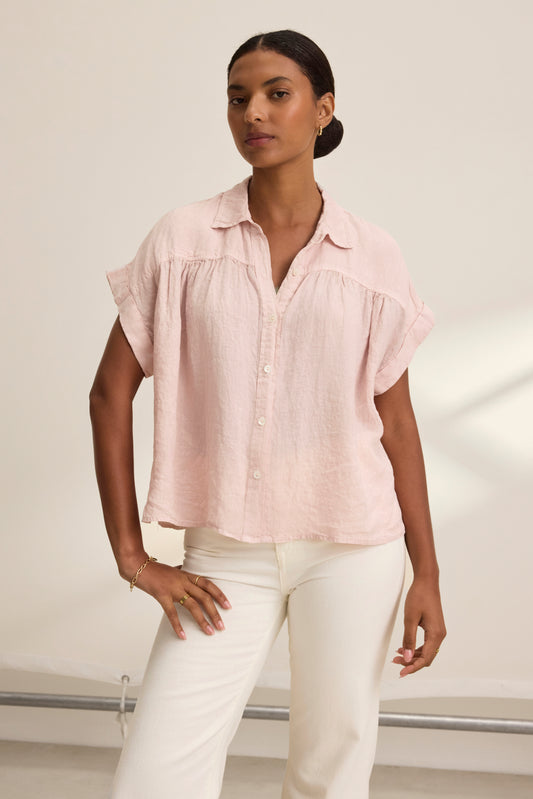 ARIA LINEN TOP IN TUTU