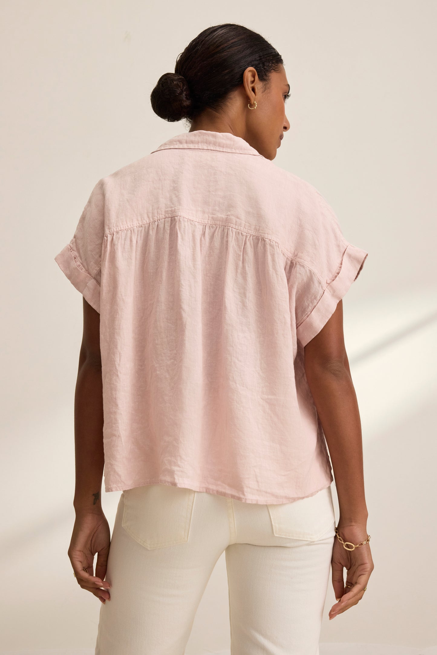 ARIA LINEN TOP IN TUTU