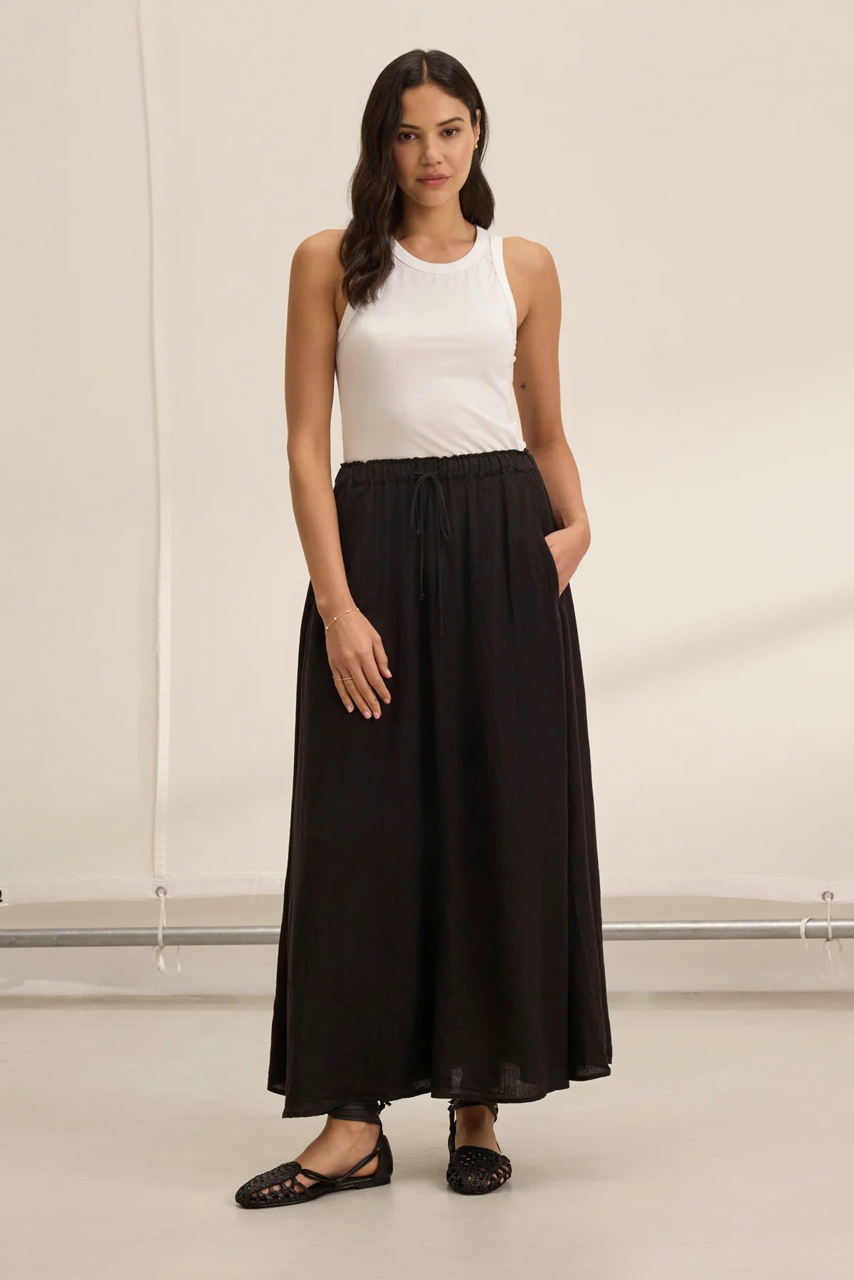 MEMPHIS SKIRT IN BLACK