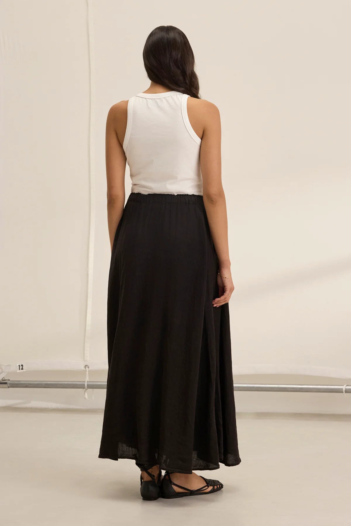 MEMPHIS SKIRT IN BLACK