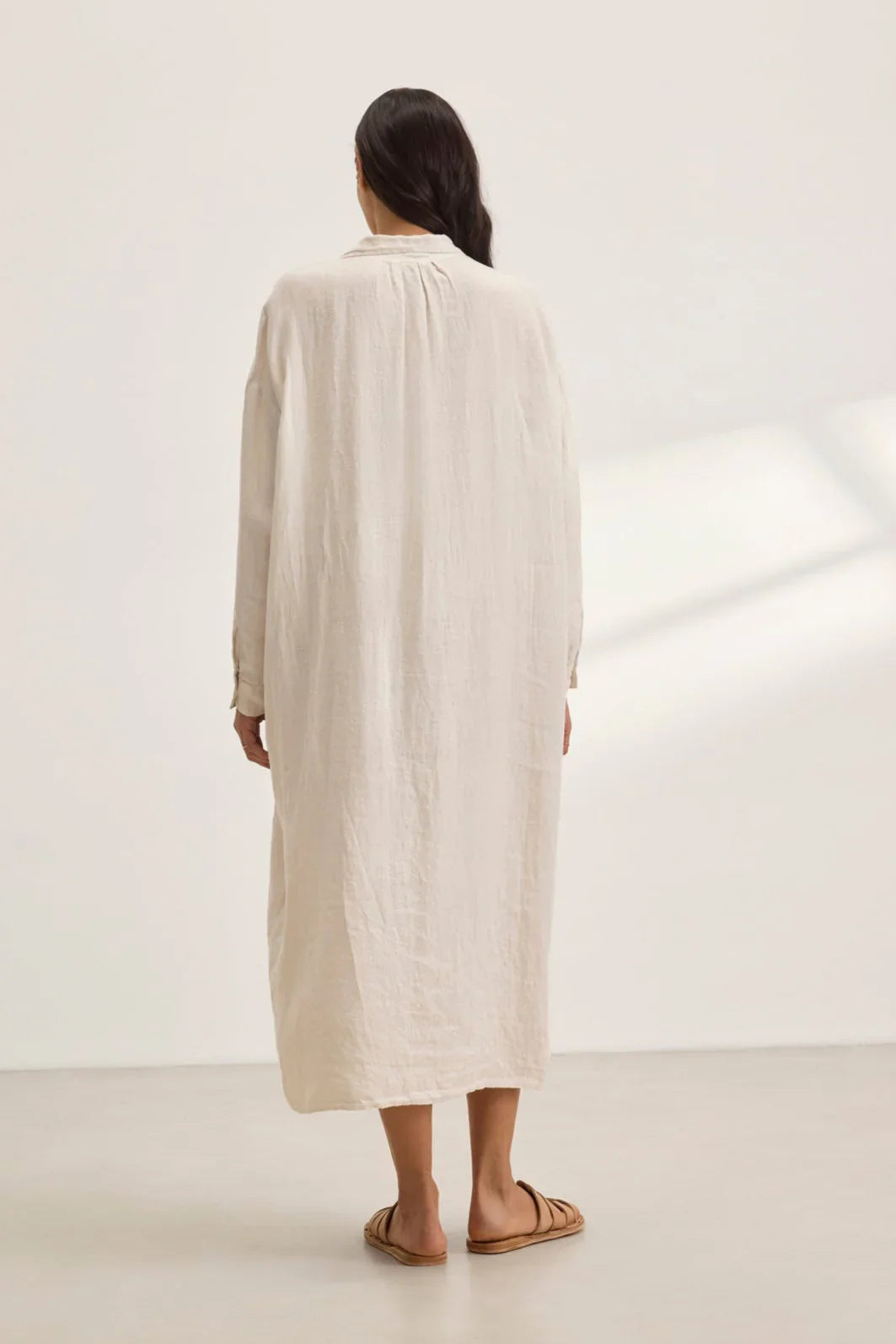 NICOLE DRESS IN BEACH