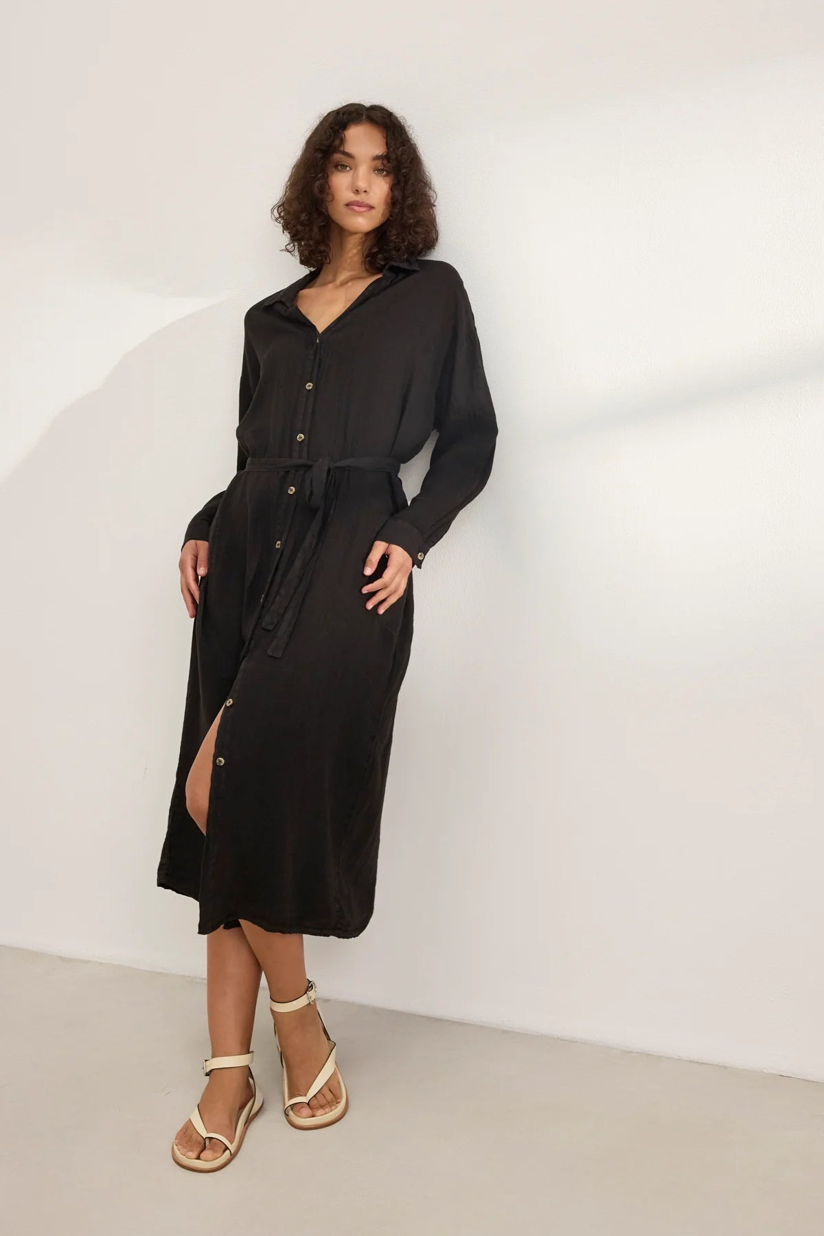 NICOLE DRESS IN BLACK