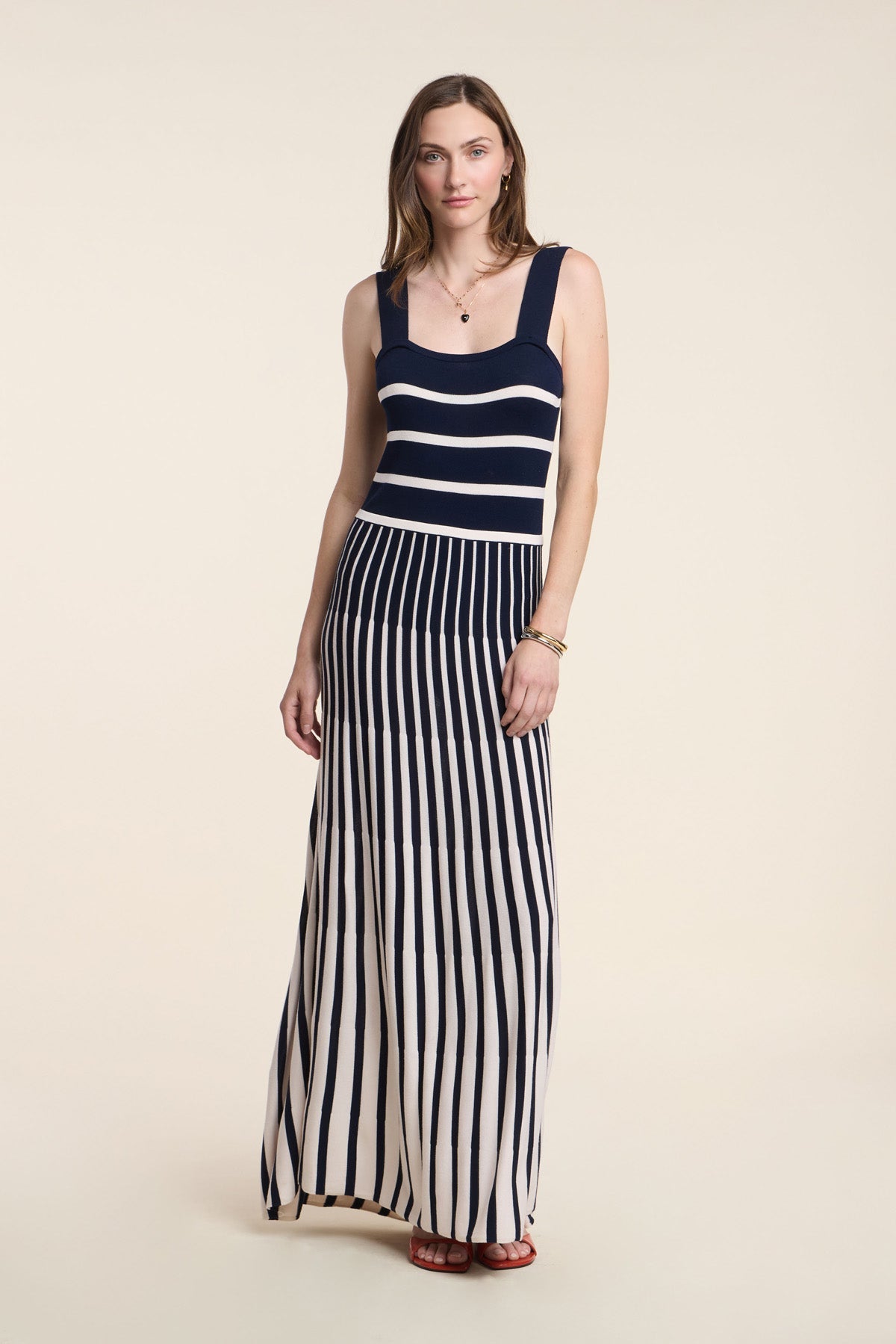 AVELINE DRESS IN NAVY