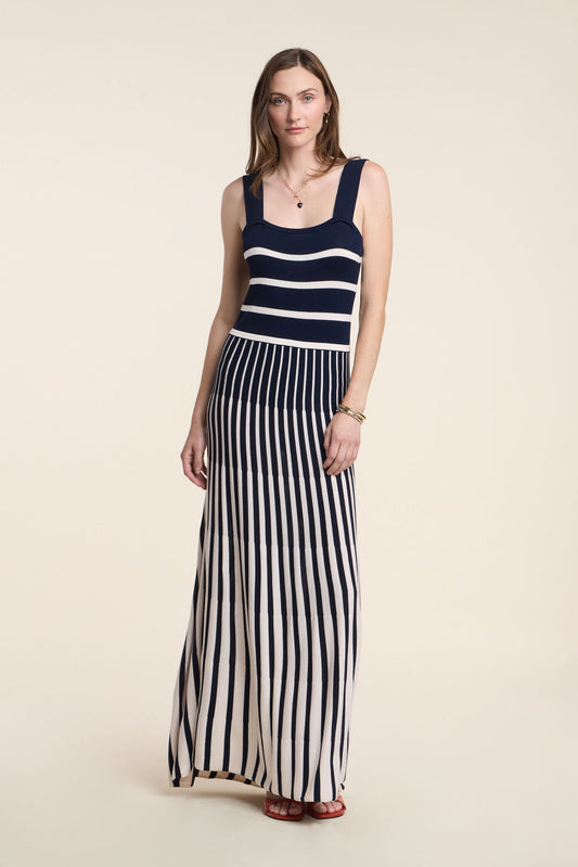 AVELINE DRESS IN NAVY