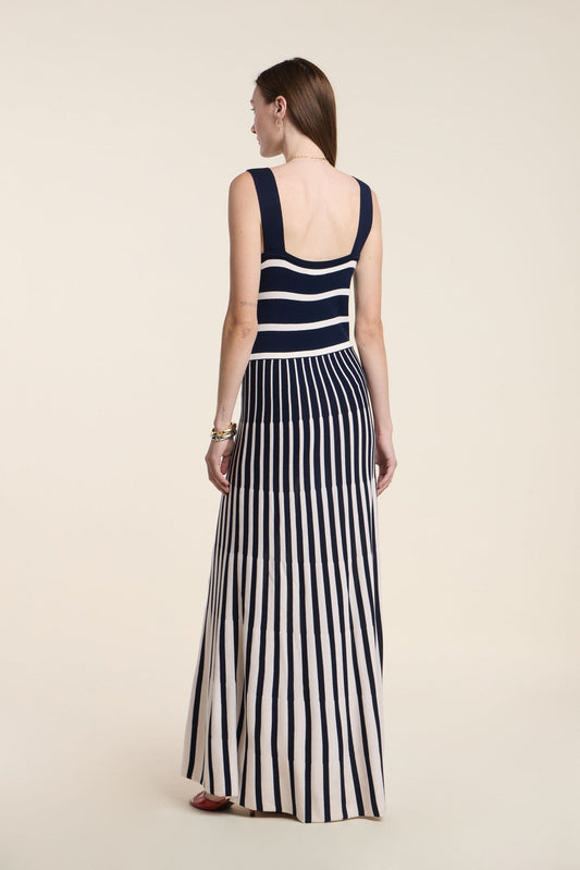 AVELINE DRESS IN NAVY