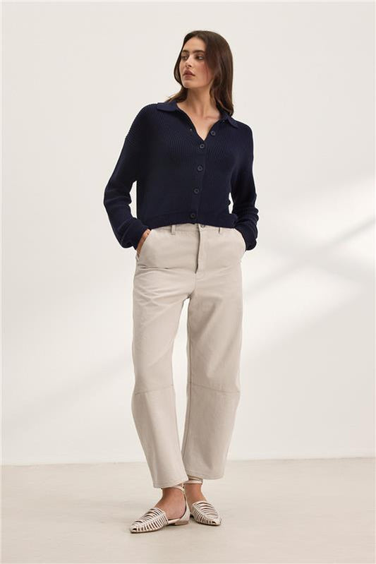ALEXIS TROUSERS IN BISQUE