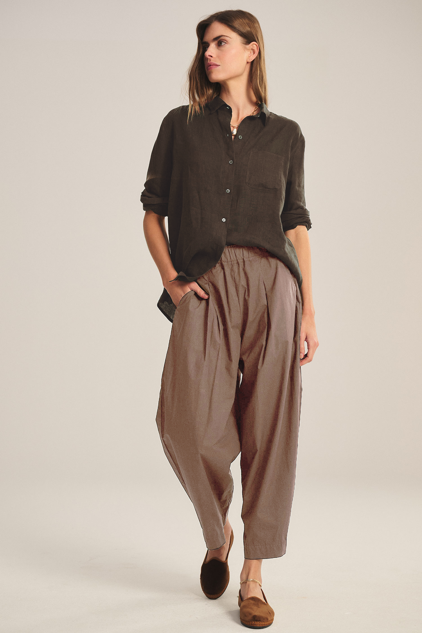 EASTON TROUSER IN SAHARA