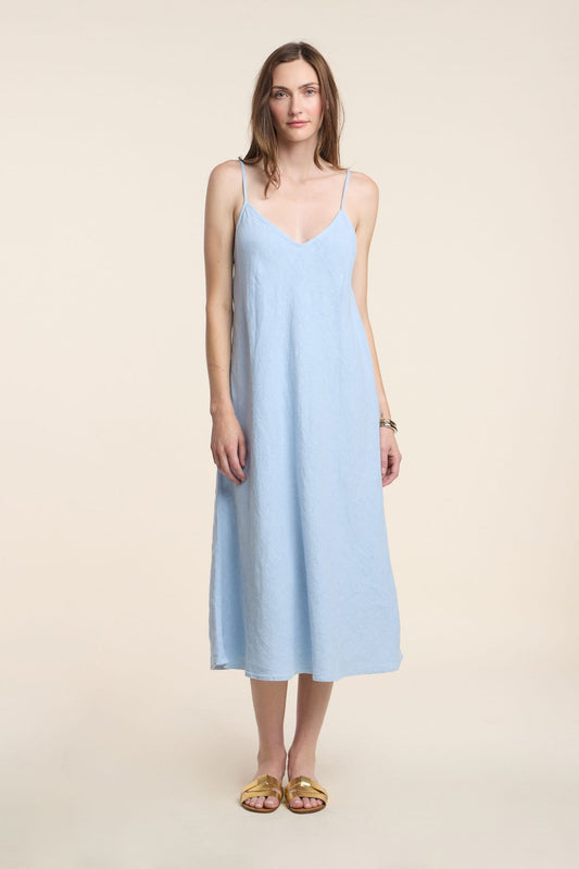 HOPE HEAVY LINEN DRESS IN BILLOW