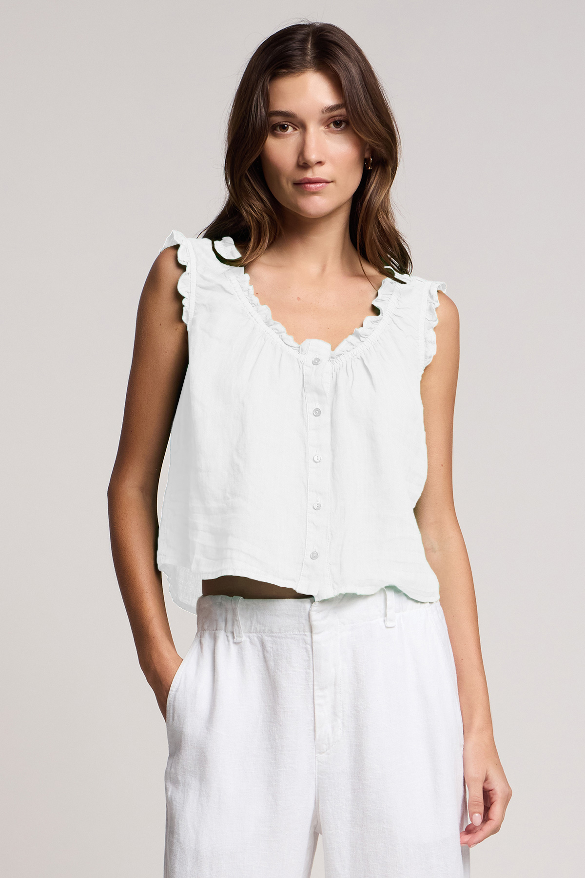 TANA LINEN TOP