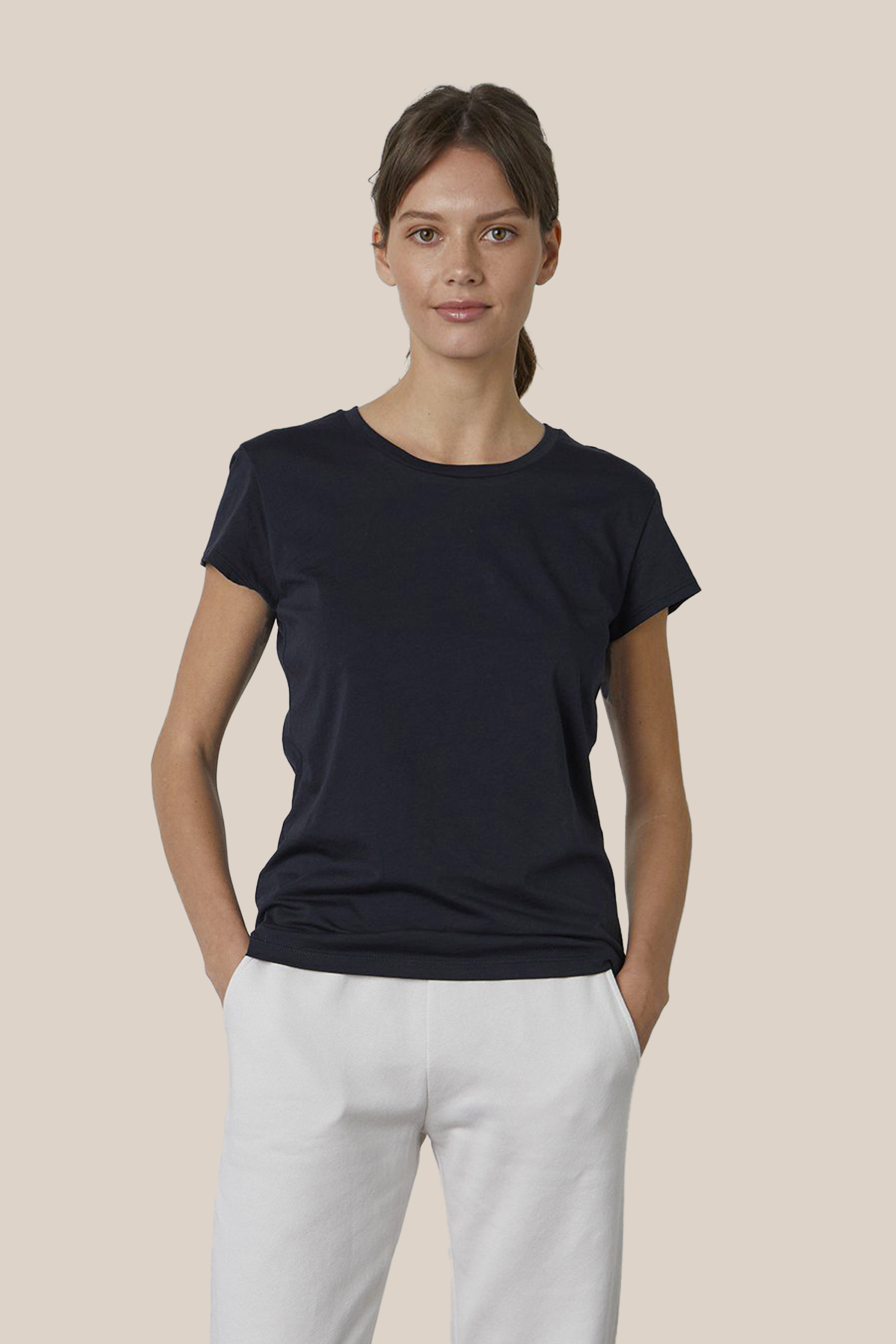 TRISHA WHISPER COTTON T SHIRT