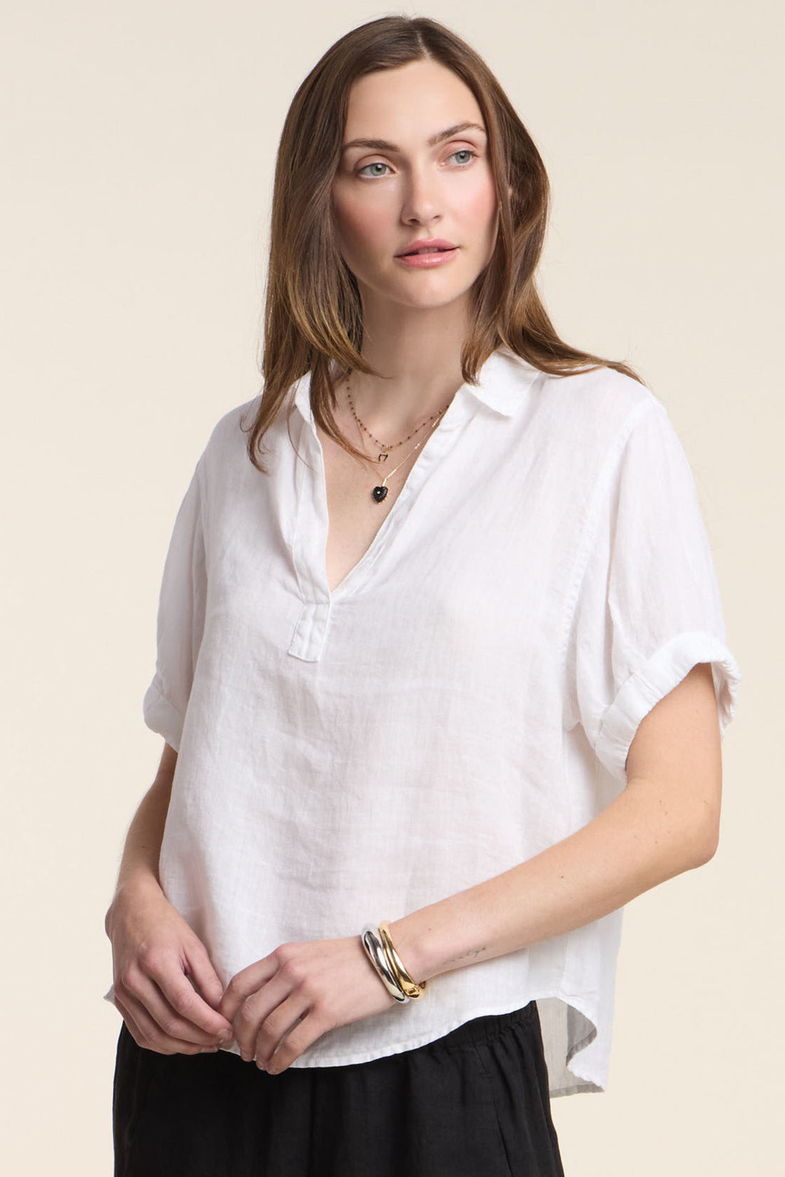 VIVICA LINEN TOP