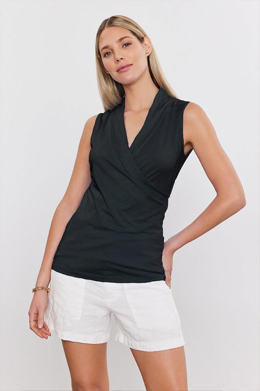 ADELISE TOP IN BLACK