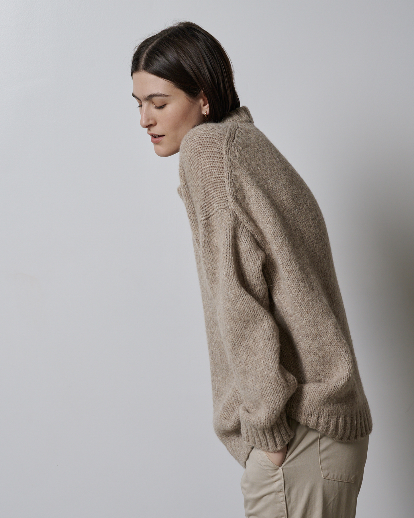 CAMBRIA SWEATER IN OATMEAL