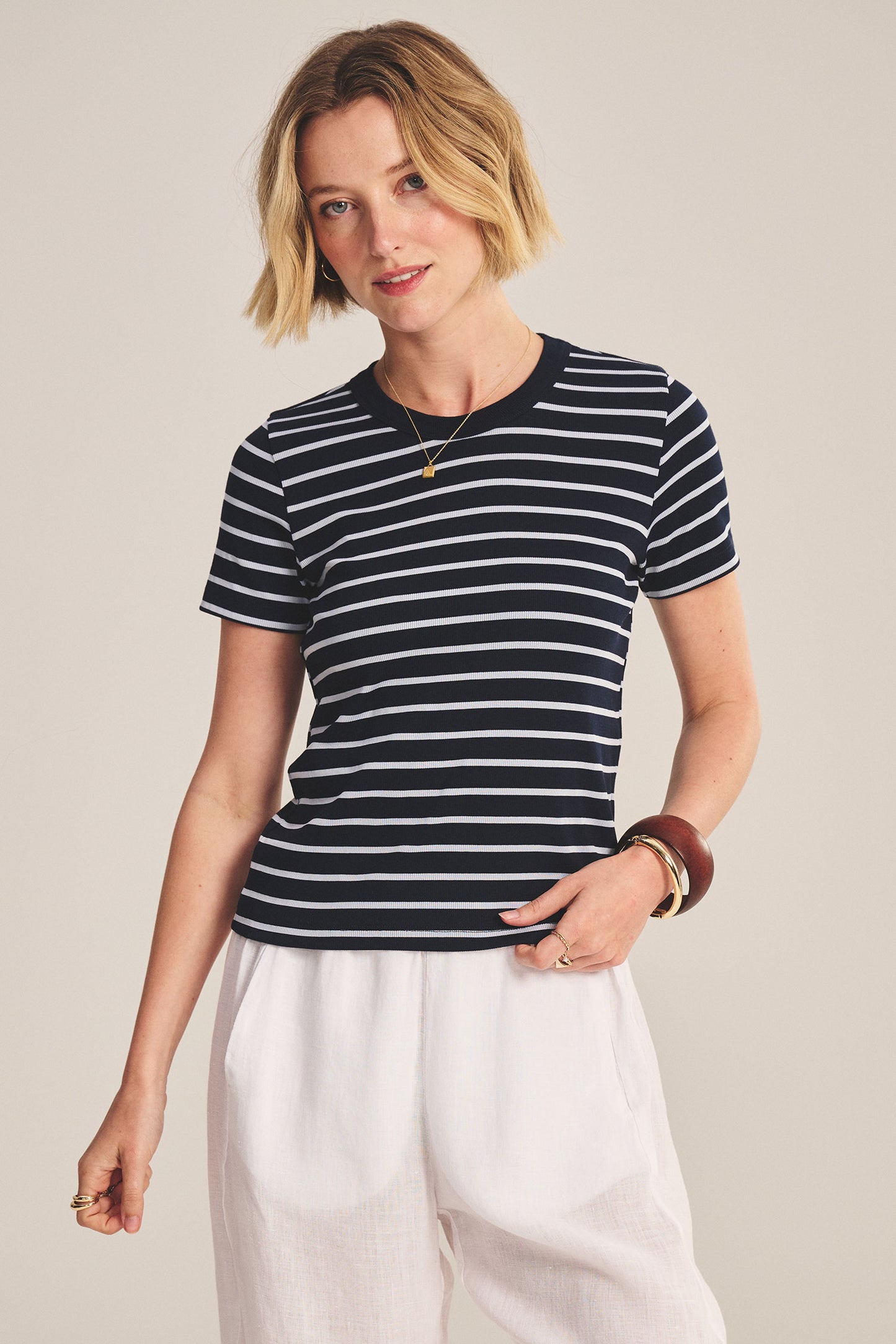 BRENDA T-SHIRT IN MIDNIGHT